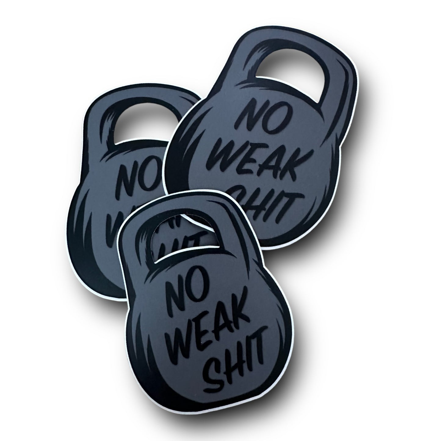 D.A. “No Weak Shit” 4 inch Sticker