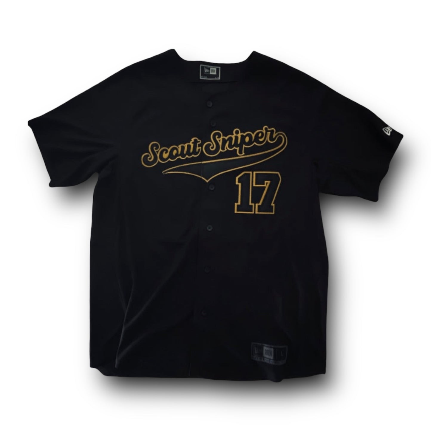 Scout Sniper Baseball Jersey (Black)