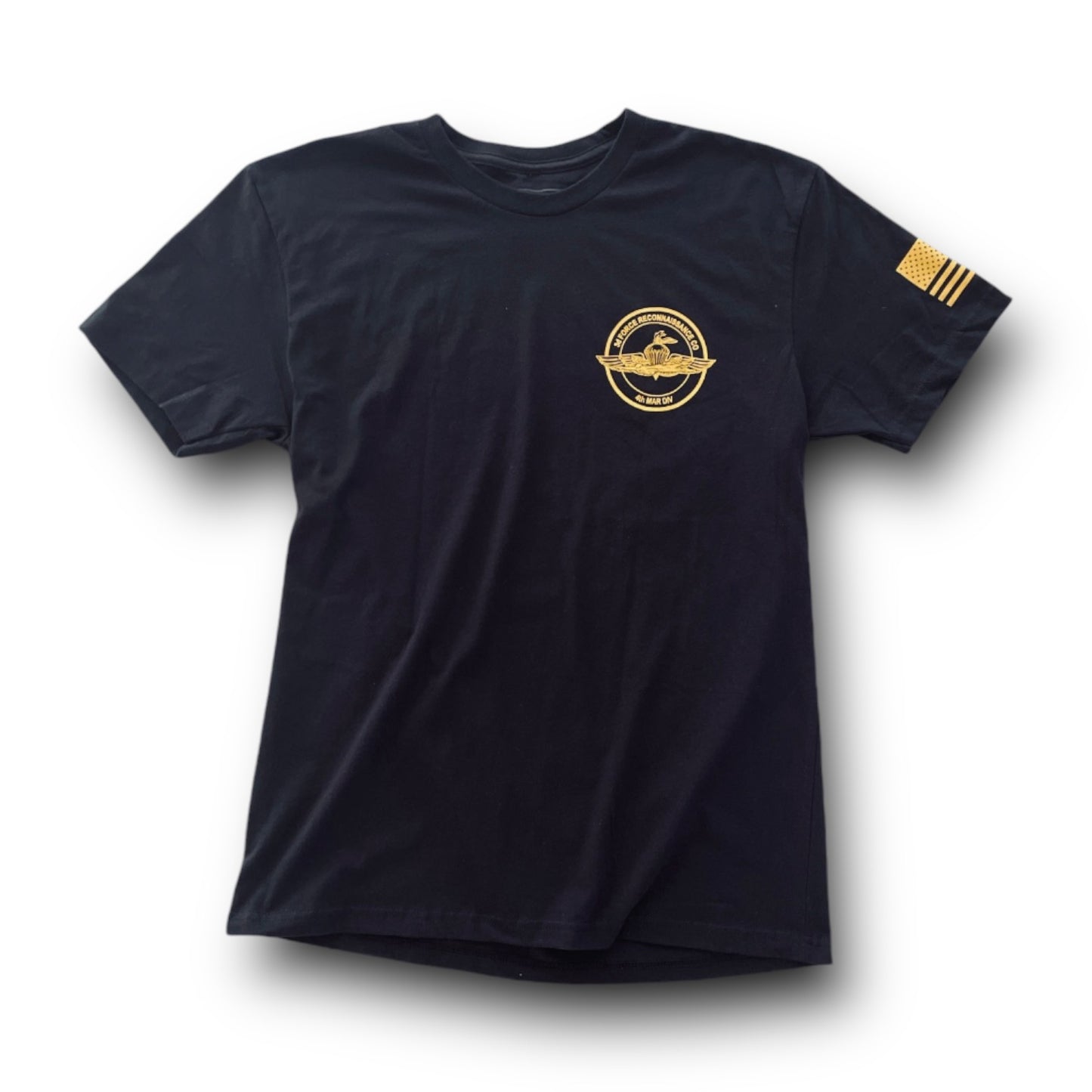 3rd Force Recon T-Shirt (Amphib Recon) Black