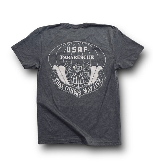 AF Pararescue Tee (Heather Metal)