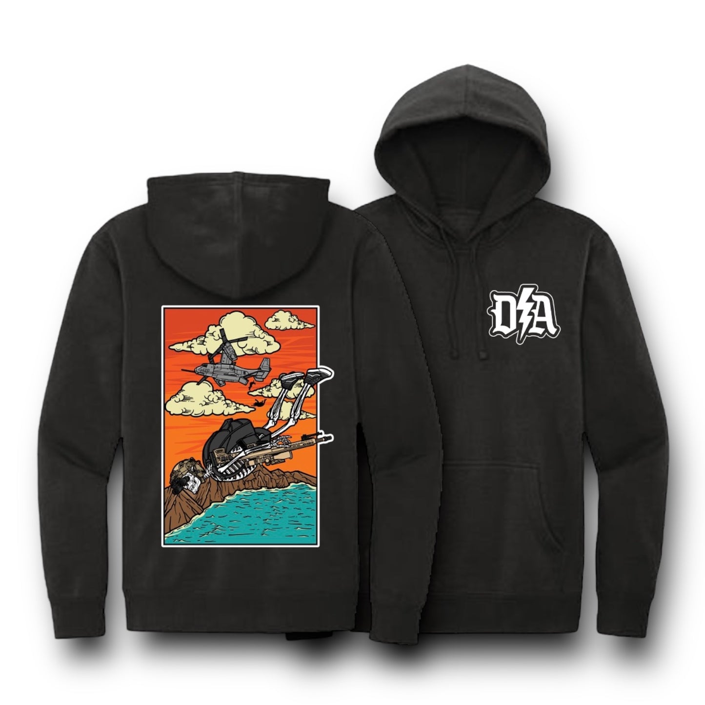 ((PRE-ORDER)) DA SLICKSTER HOODIE (BLACK)