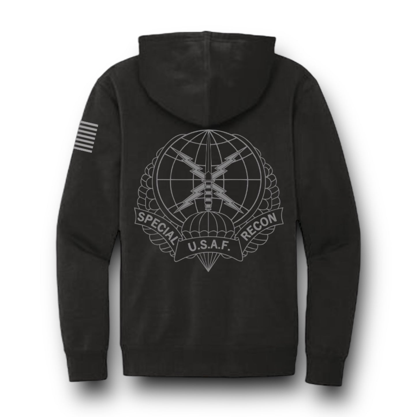 ((PRE-ORDER)) AIR FORCE SPECIAL RECON HOODIE (BLACK)