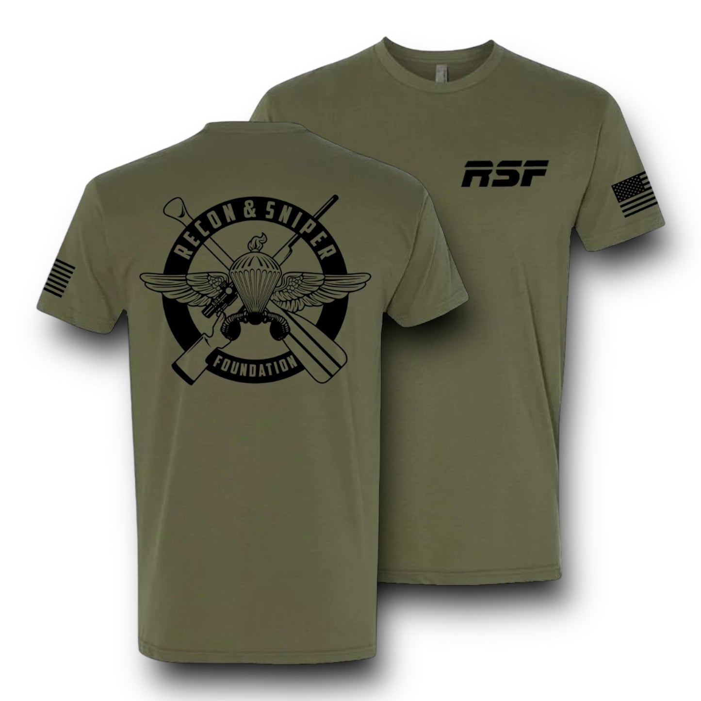 ((PRE-ORDER)) RSF FUNDRAISER TEES (BLACK / MIL GREEN / GREY)