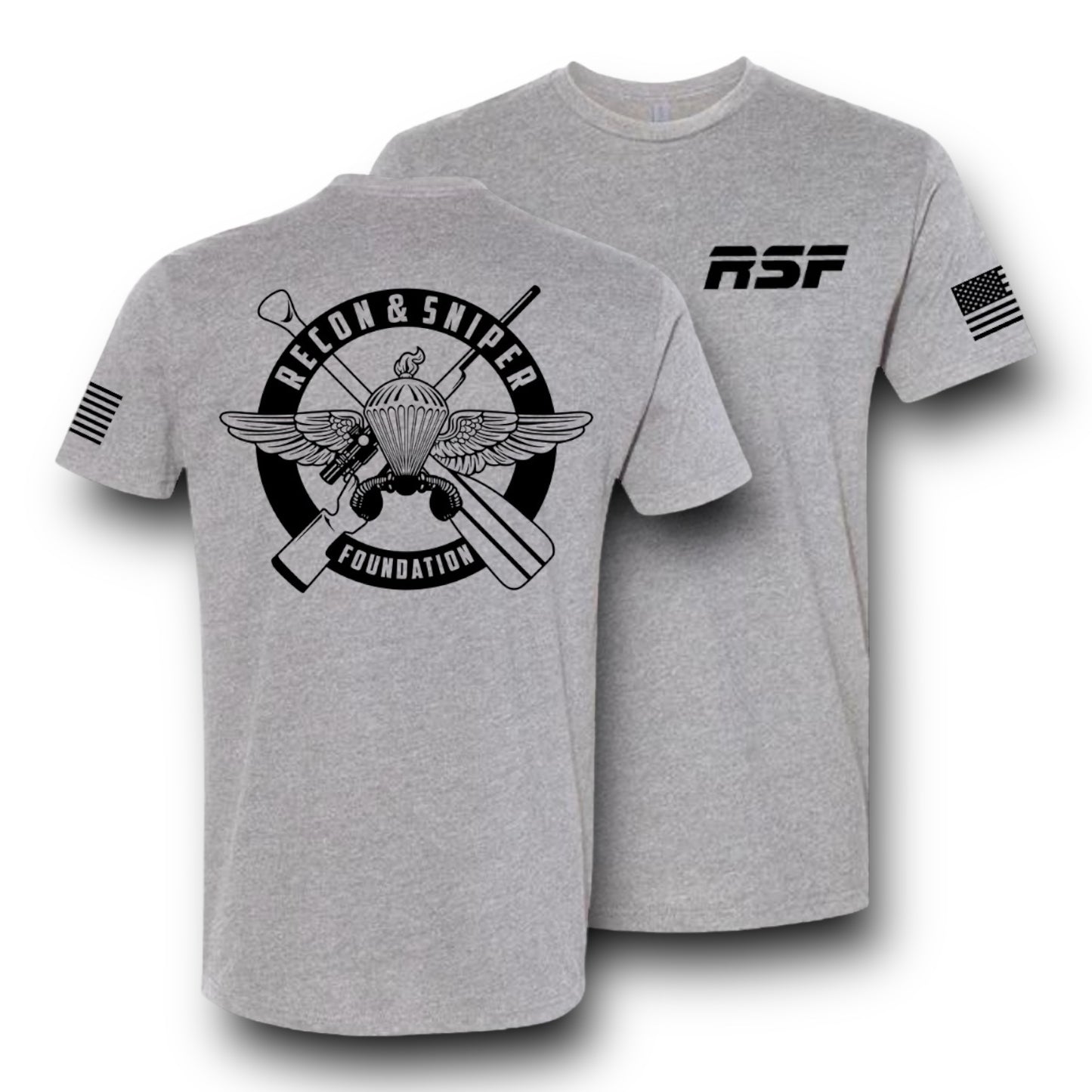 ((PRE-ORDER)) RSF FUNDRAISER TEES (BLACK / MIL GREEN / GREY)