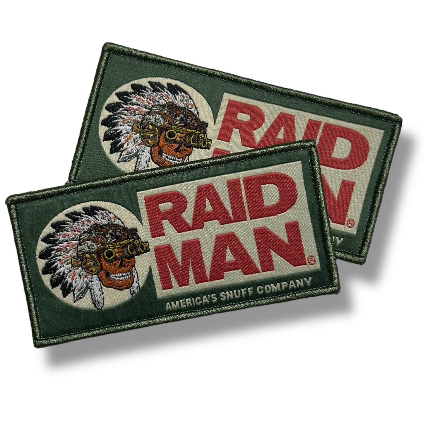RAID MAN VELCRO PATCH