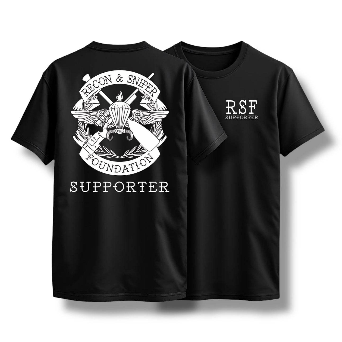 RSF FUNDRAISER TEE (BLACK)