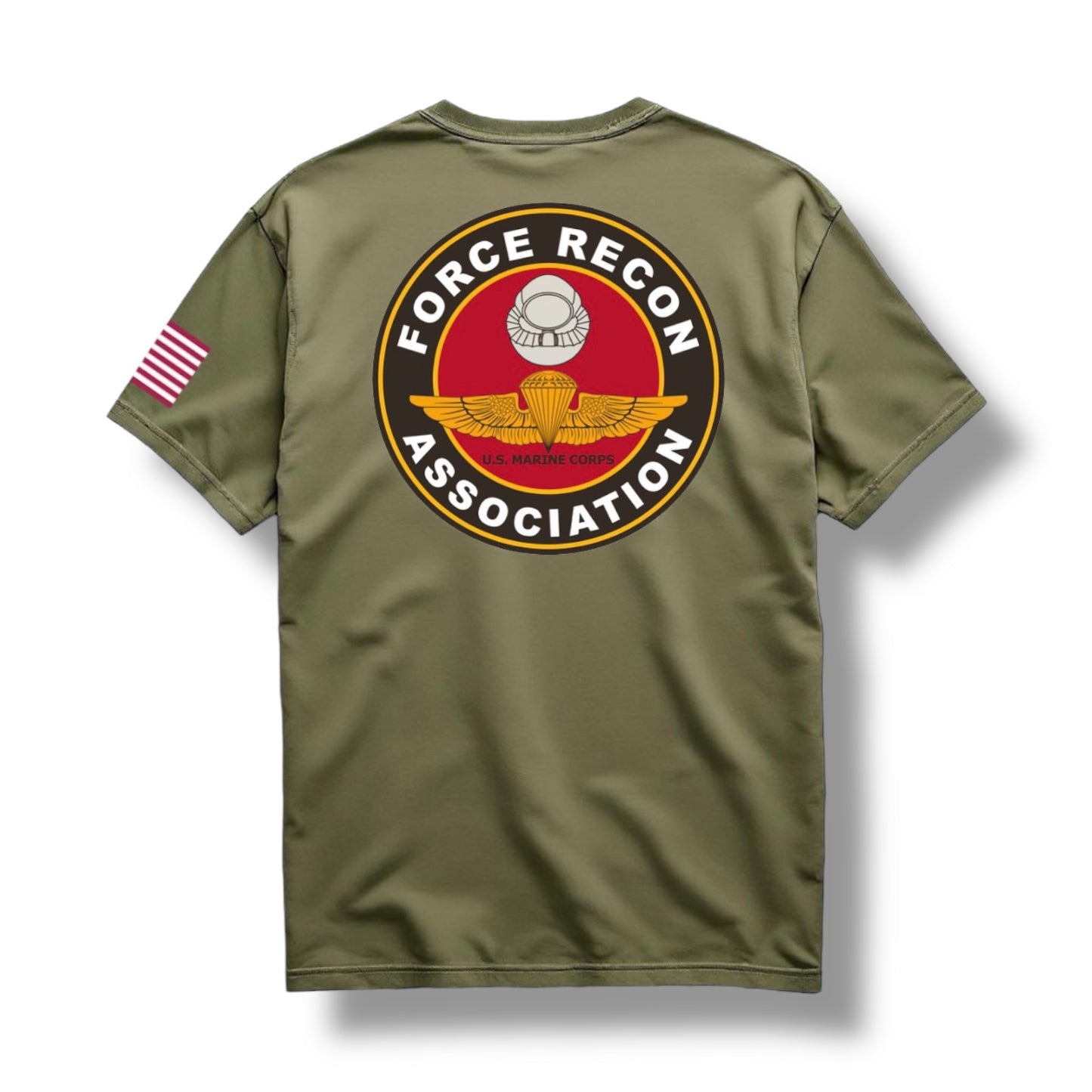 FRA OG LOGO TEES (MIL GREEN)