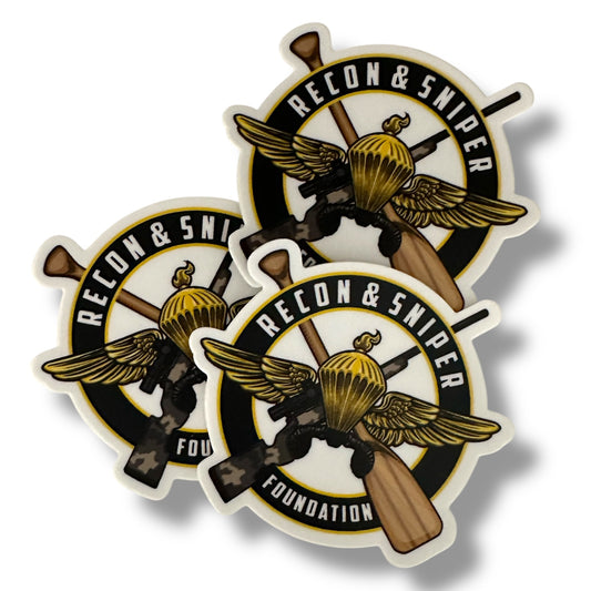RSF OG LOGO 3 INCH STICKER