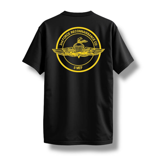 2nd Force Amphib Recon Tee (Black)
