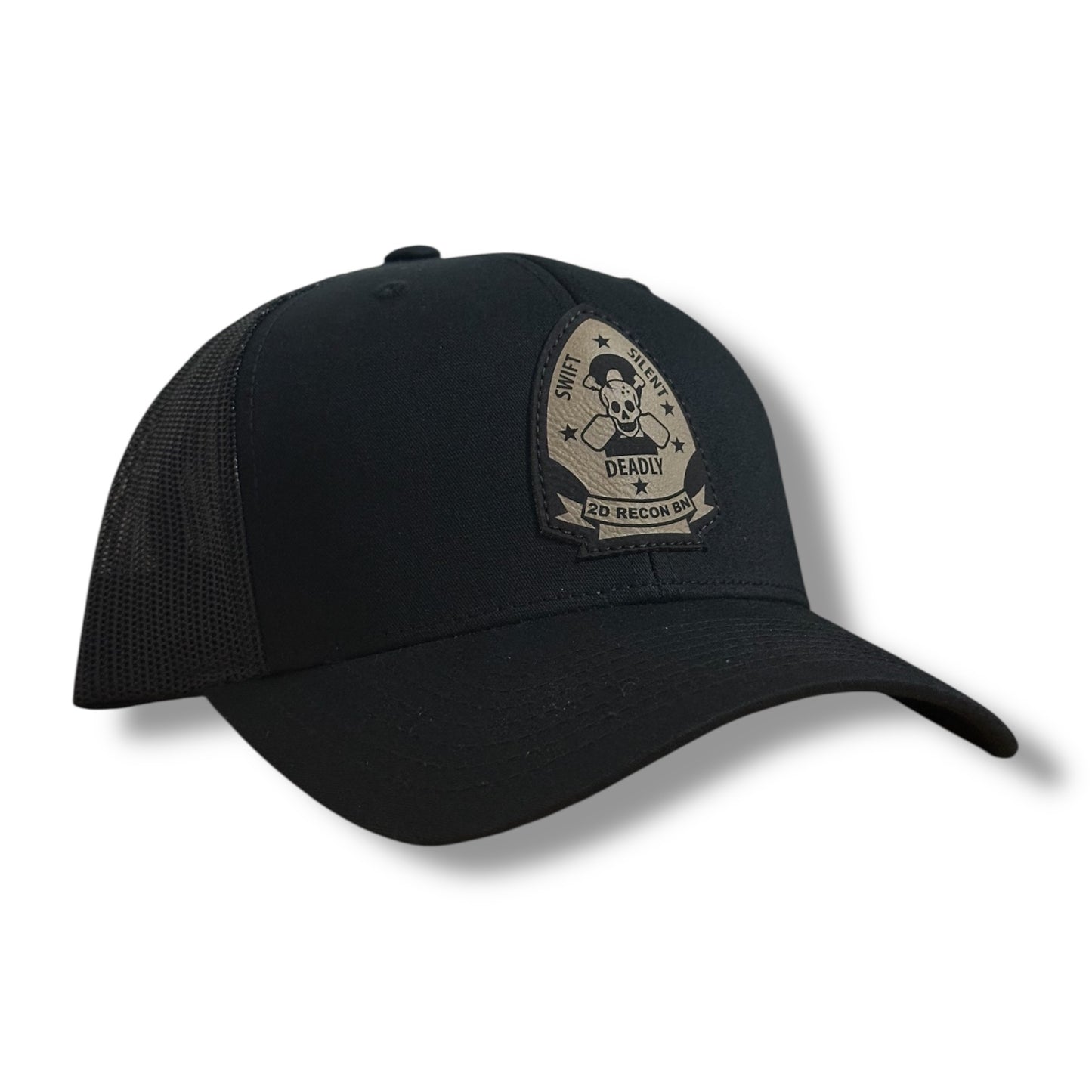2ND RECON BN PATCH HAT (BLACK / MC AIRD)