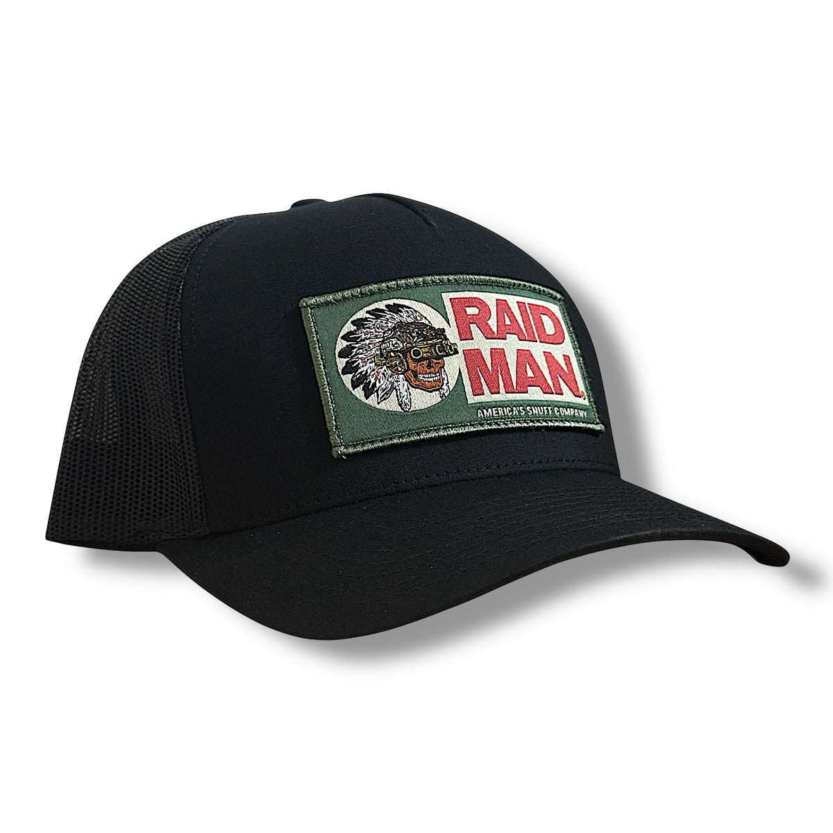 Raid Man RAID MAN SNAPBACK (BLACK & GREY) – Direct Action Apparel