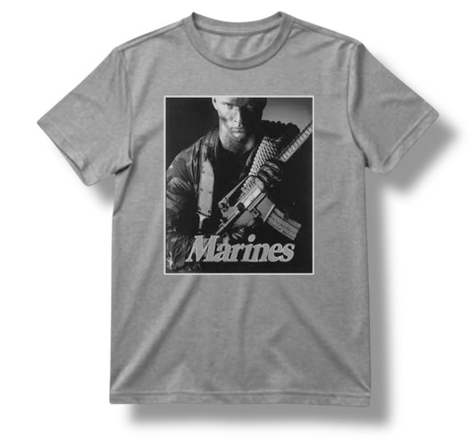 ((PRE-ORDER)) 90'S MARINE TEE (GREY)