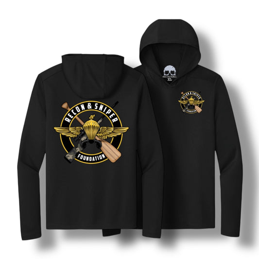 ((PRE-ORDER)) RSF UPF 50 LIGHT HOODIE (BLACK)