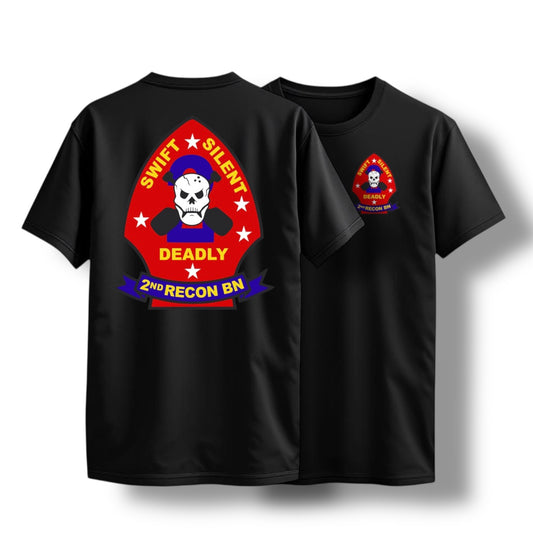 ((PRE-ORDER)) 2ND RECON BALL FUNDRAISER TEE (Black)