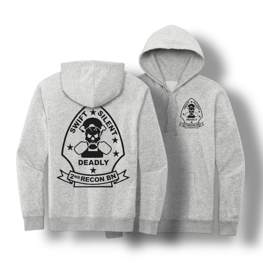 ((PRE-ORDER)) 2ND RECON BALL FUNDRAISER HOODIE (HEATHER GREY)