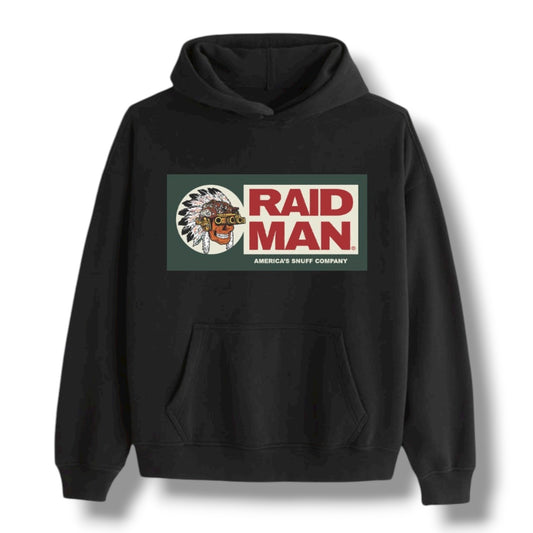 ((PRE-ORDER)) RAID MAN HOODIE (BLACK)