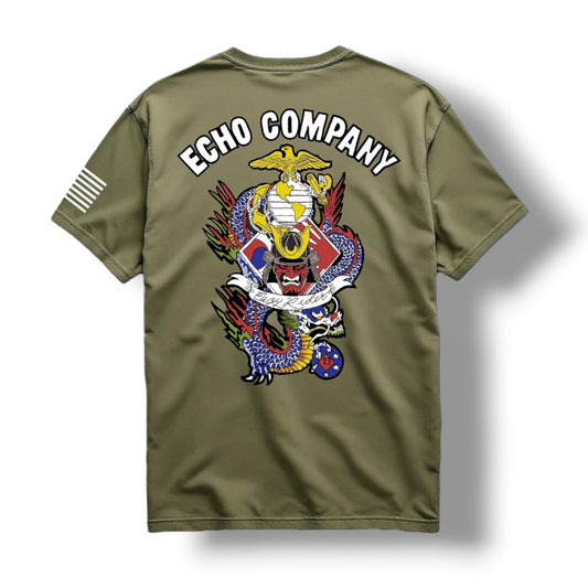 ((PRE-ORDER)) ECHO 2/23 TEE (MIL GREEN)