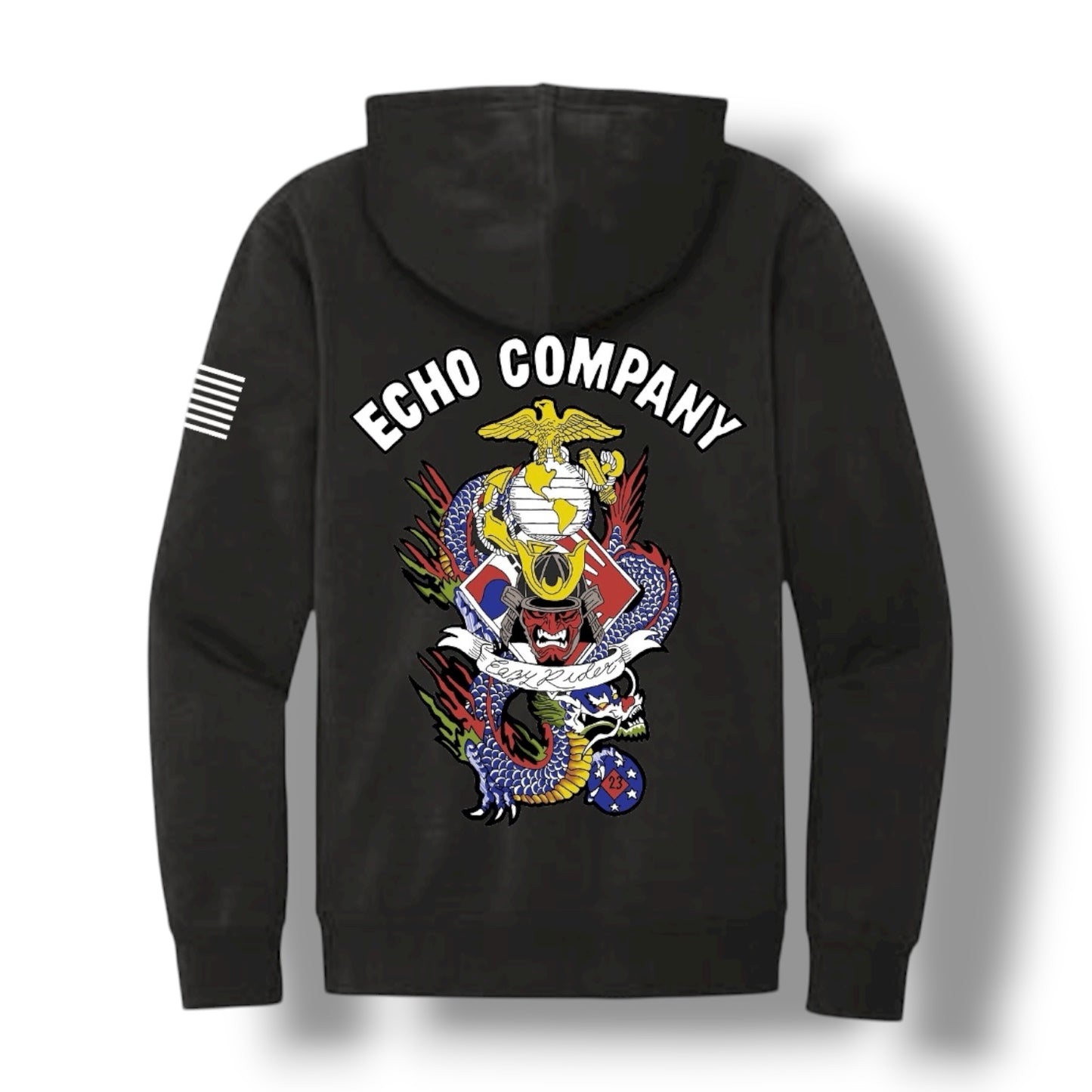 ((PRE-ORDER)) ECHO 2/23 HOODIE (BLACK)