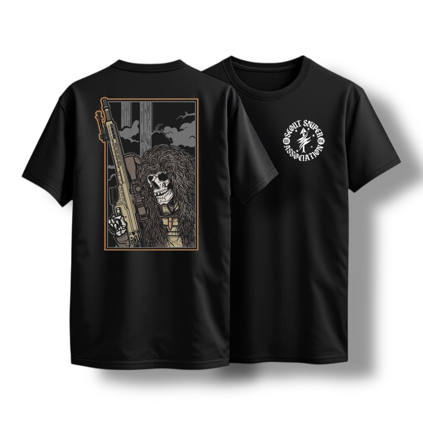 USMC Scout Sniper Association Fundraiser Tee (Black)