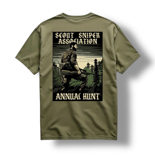 ((PRE-ORDER)) SSA ANNUAL HUNT TEE (MIL GREEN)