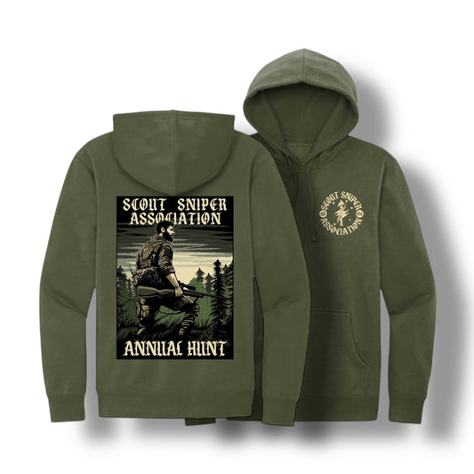 ((PRE-ORDER)) SSA ANNUAL HUNT HOODIE (OLIVE)