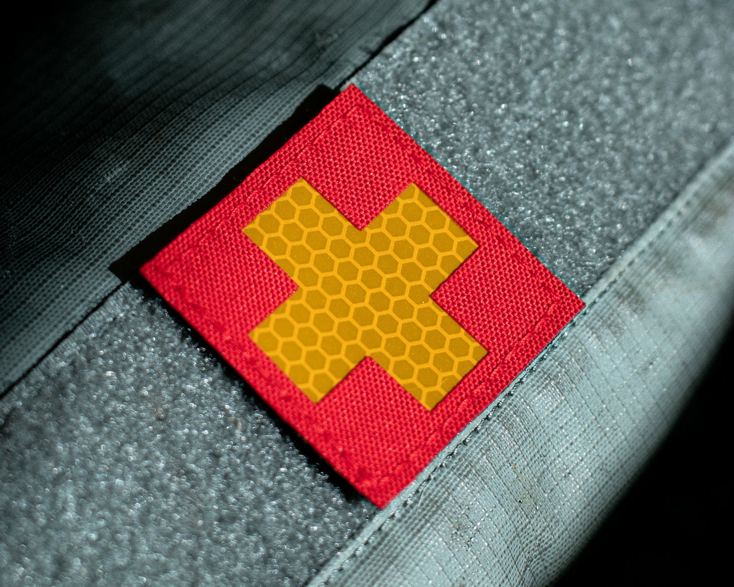 High-Vis Medical Cross Patch
