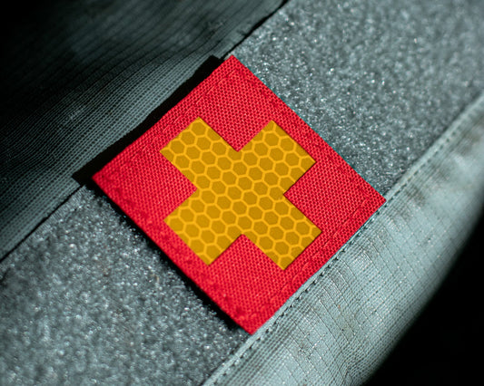 High-Vis Medical Cross Patch