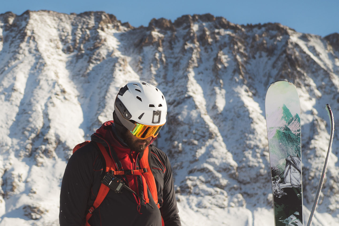 TEAM WENDY M-216 | W/ PRINCETON TEC LIGHT & SUPERIOR VENTILATION | PRO SKI HELMET