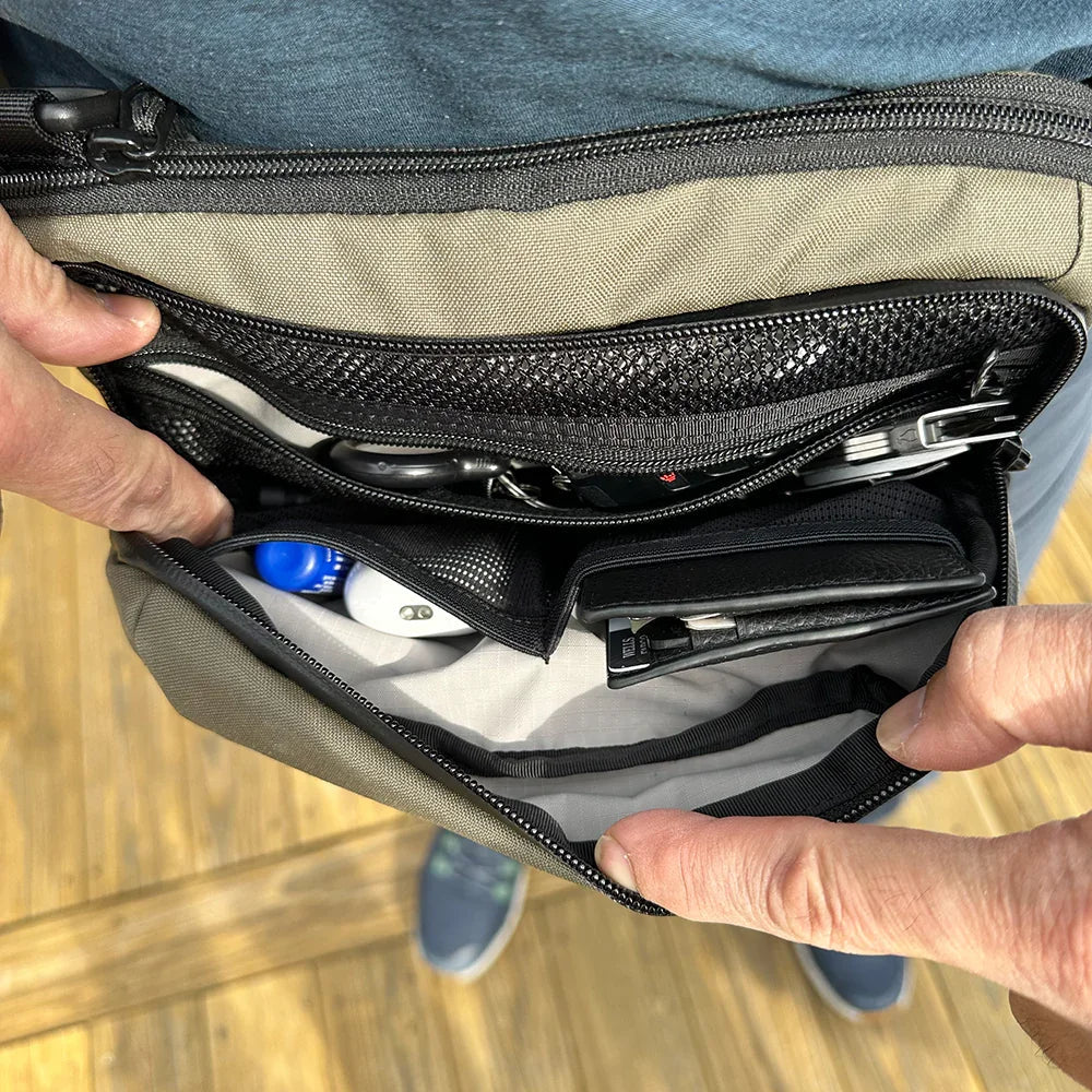 NOMAD DEFENDER - EDC WAIST PACK / CONCEALED CARRY SLING BAG