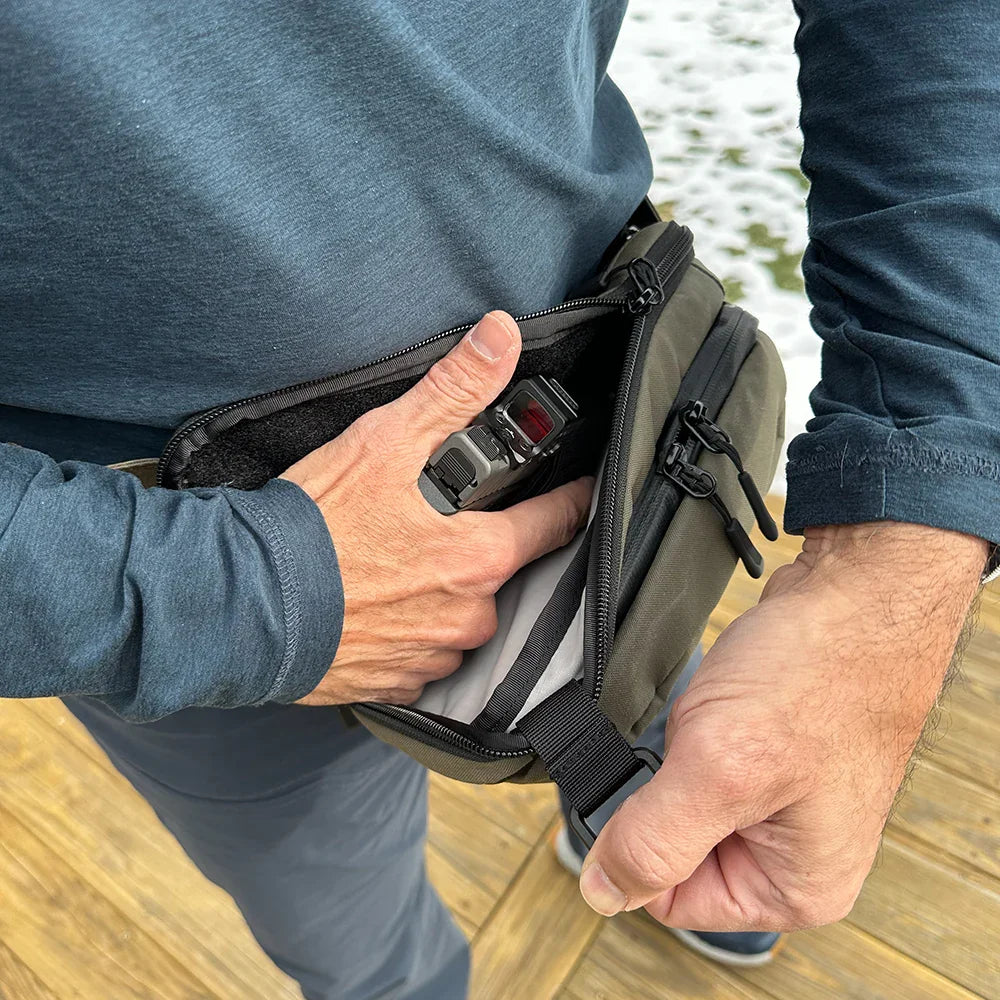 NOMAD DEFENDER - EDC WAIST PACK / CONCEALED CARRY SLING BAG