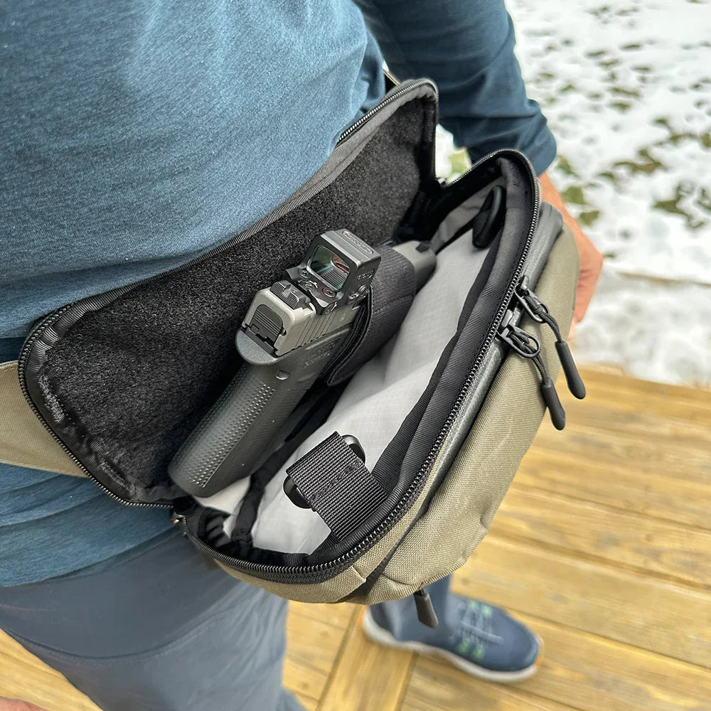 NOMAD DEFENDER - EDC WAIST PACK / CONCEALED CARRY SLING BAG