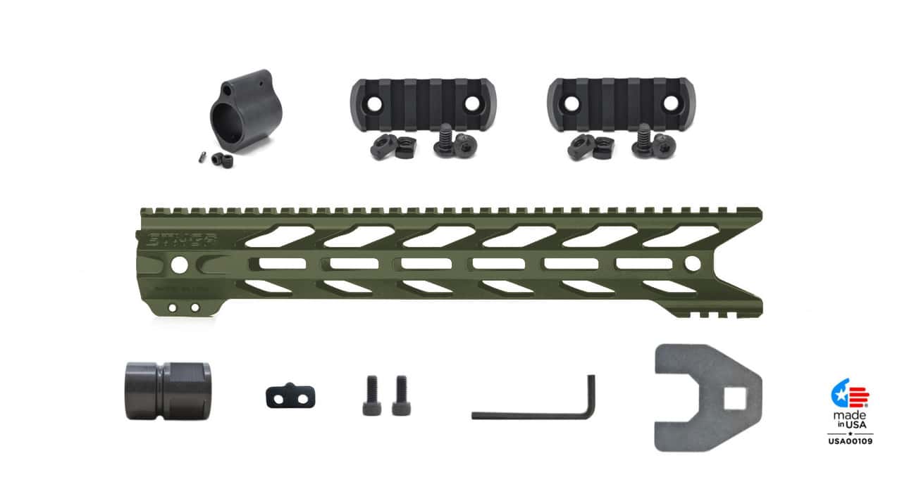 STNGR HWK® M-LOK Free Float AR-15 Handguard