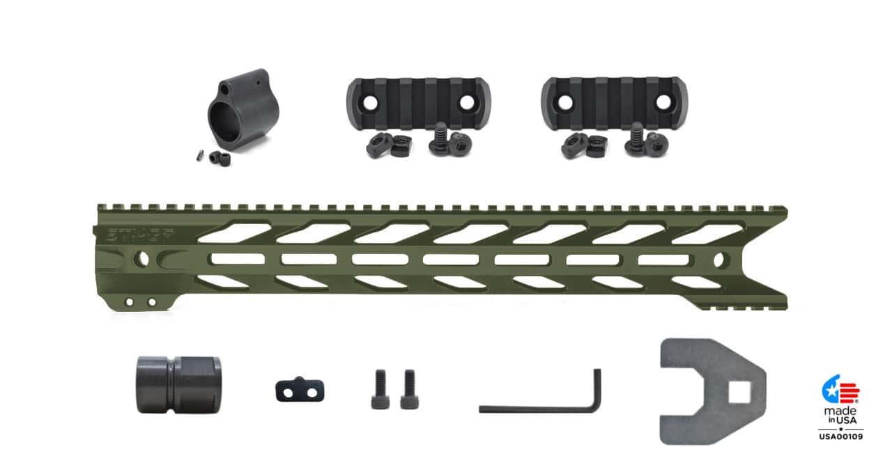 STNGR HWK® M-LOK Free Float AR-15 Handguard