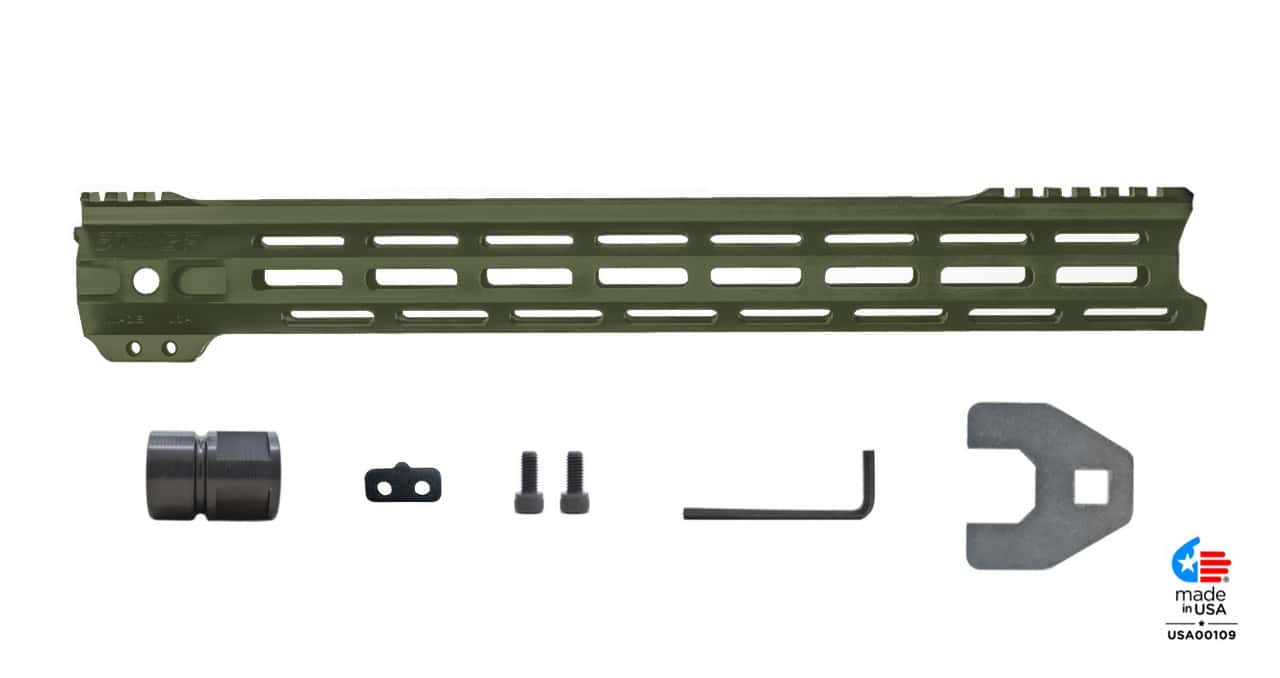 STNGR VLCN® M-LOK FREE FLOAT AR-15 HANDGUARD
