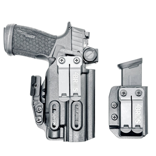 SIG P365-FUSE & TLR-7 X OR HL-X IWB HOLSTER WITH MAGAZINE CARRIER COMBO