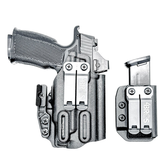 SIG P365-XMACRO & ICARUS PRECISION A.C.E. MODULE & TLR-7 SUB IWB HOLSTER WITH MAGAZINE CARRIER COMBO