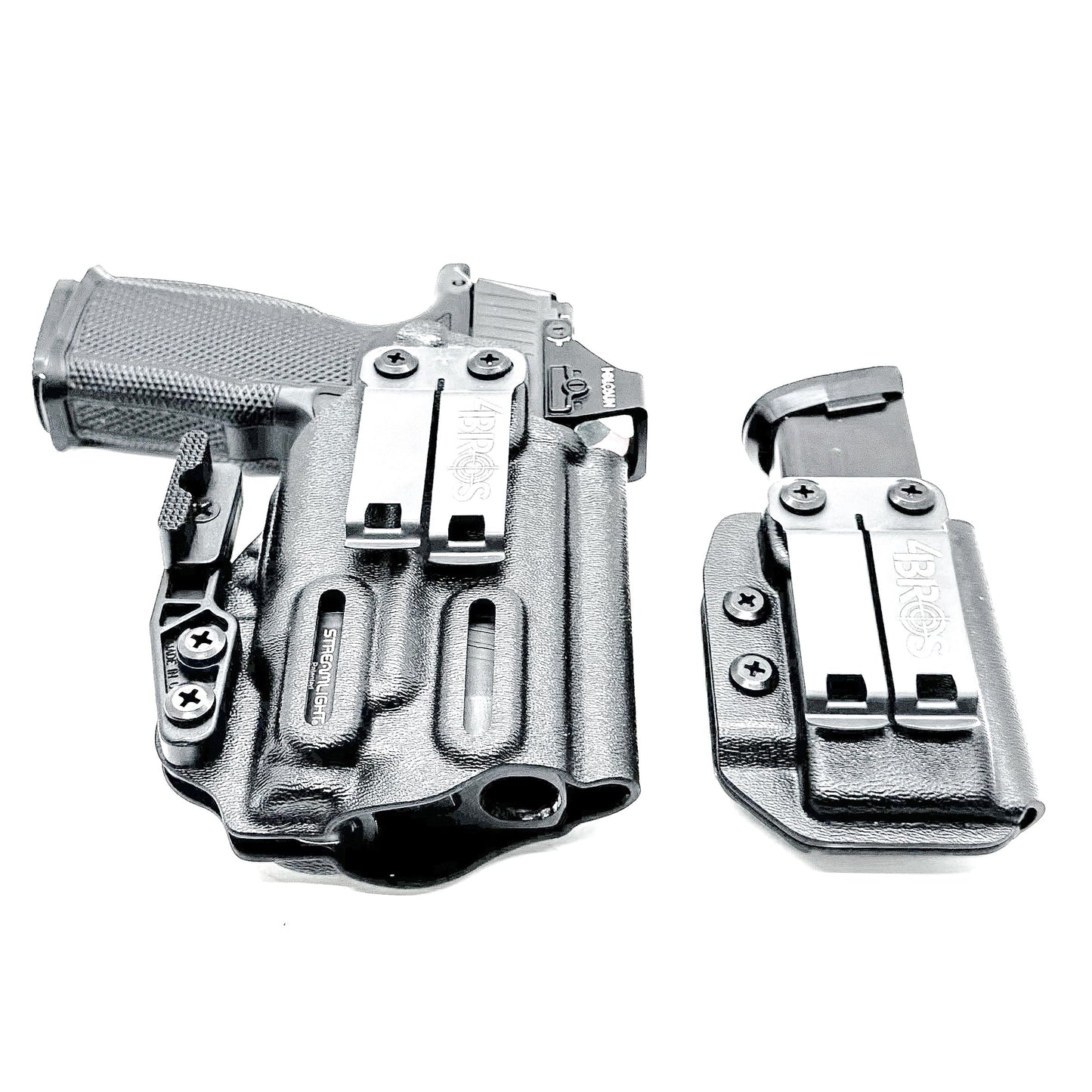 SIG P365-XMACRO & ICARUS PRECISION A.C.E. MODULE & TLR-7 SUB IWB HOLSTER WITH MAGAZINE CARRIER COMBO