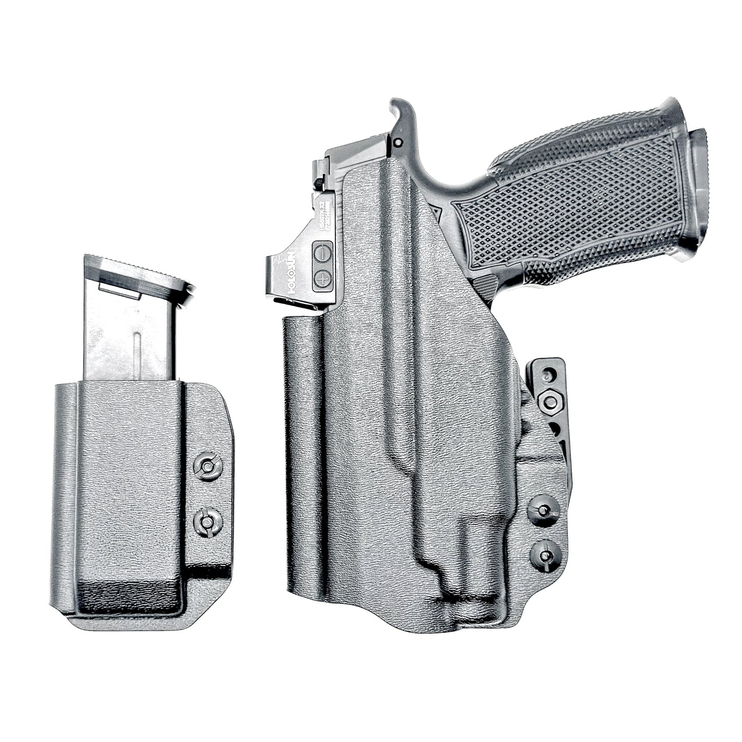 SIG P365-XMACRO & ICARUS PRECISION A.C.E. MODULE & TLR-7 SUB IWB HOLSTER WITH MAGAZINE CARRIER COMBO