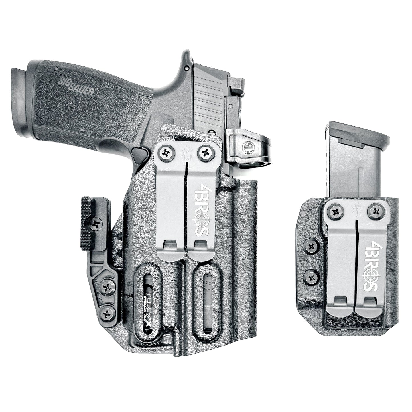 Sig P365-XMACRO & TLR-7 X/A IWB Holster with Magazine Carrier Combo
