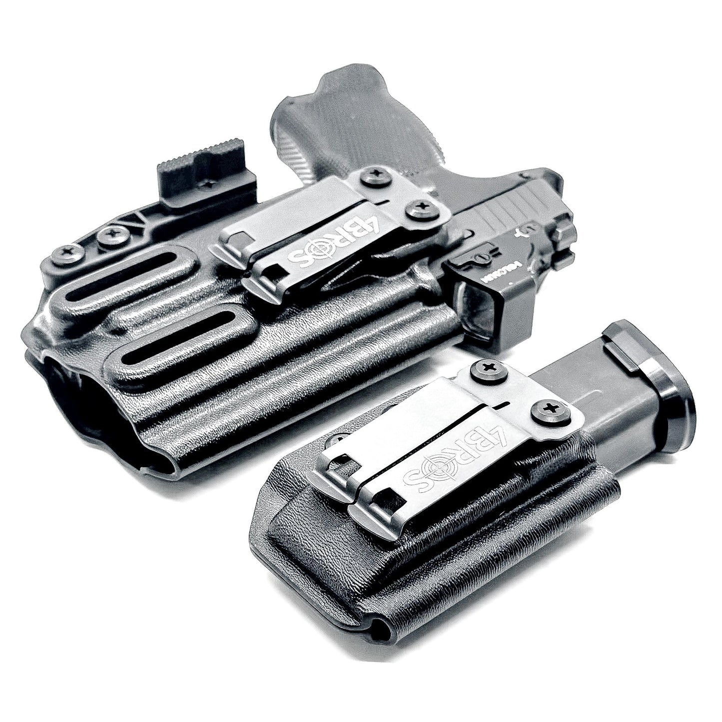 SIG P365XL & ICARUS PRECISION A.C.E MODULE & TLR-7 X/A IWB RH HOLSTER WITH MAGAZINE CARRIER COMBO