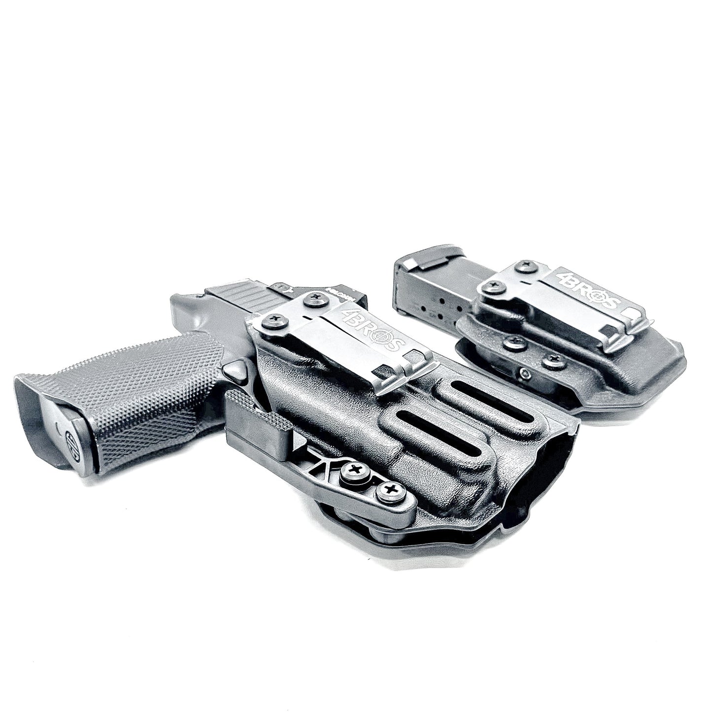 SIG P365XL & ICARUS PRECISION A.C.E MODULE & TLR-7 X/A IWB RH HOLSTER WITH MAGAZINE CARRIER COMBO