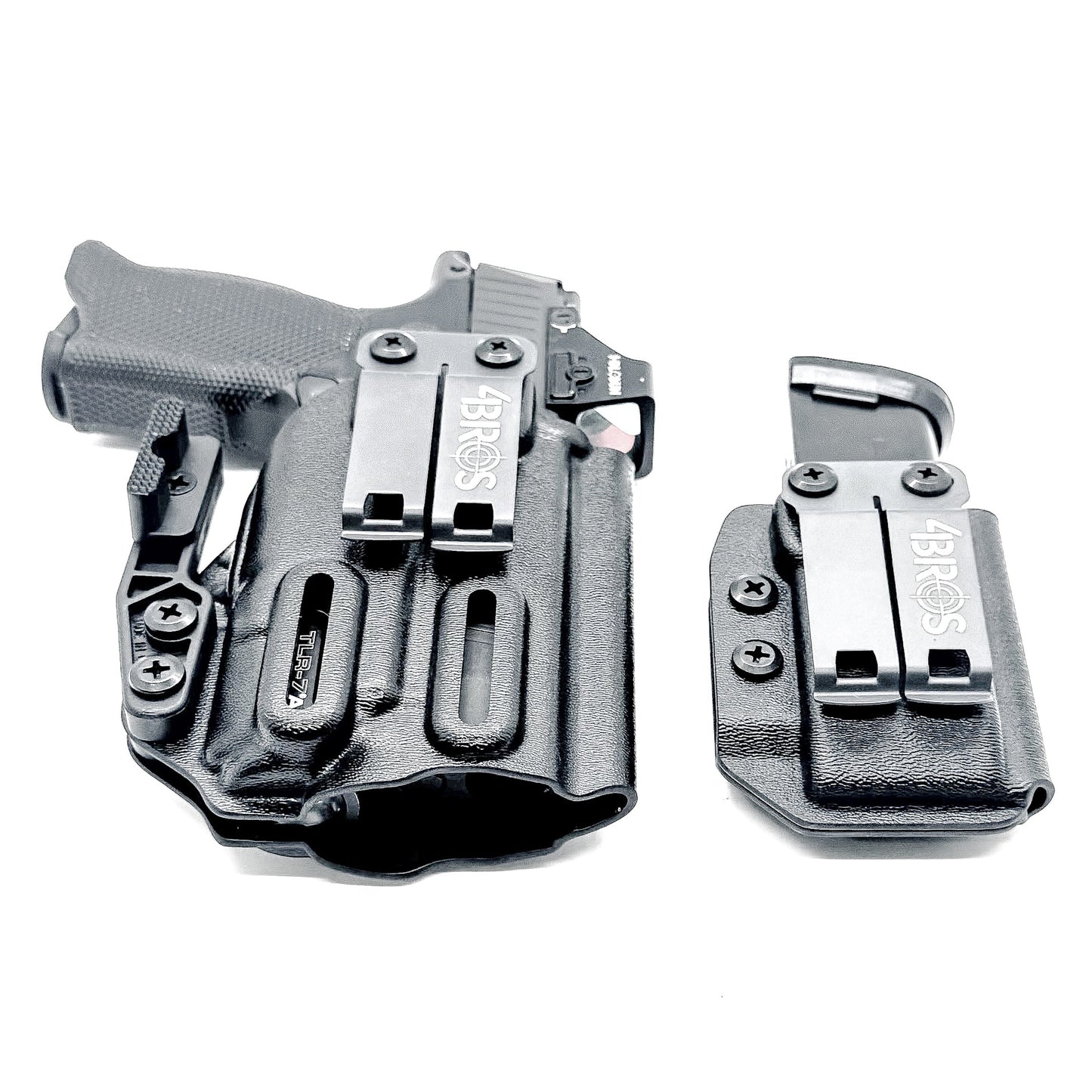 SIG P365XL & ICARUS PRECISION A.C.E MODULE & TLR-7 X/A IWB RH HOLSTER WITH MAGAZINE CARRIER COMBO
