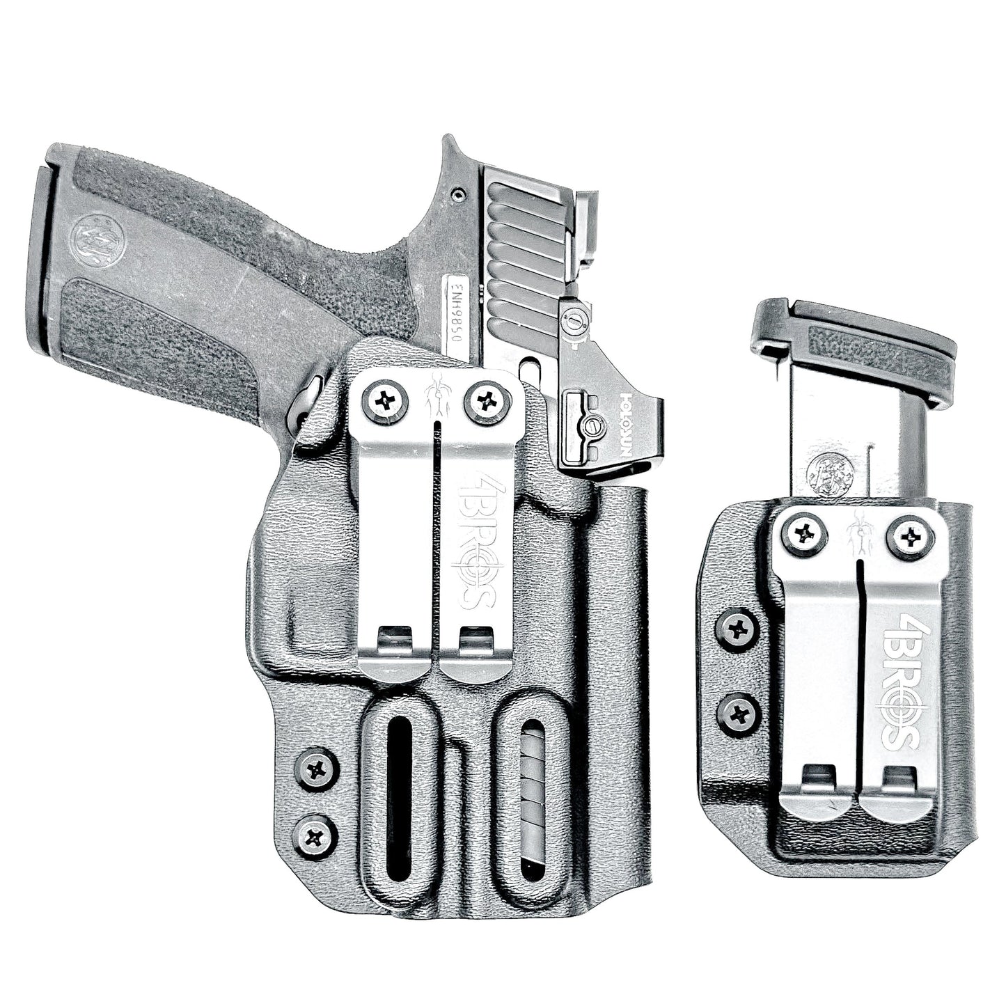 SMITH & WESSON M&P SHIELD X IWB HOLSTER WITH MAGAZINE CARRIER COMBO