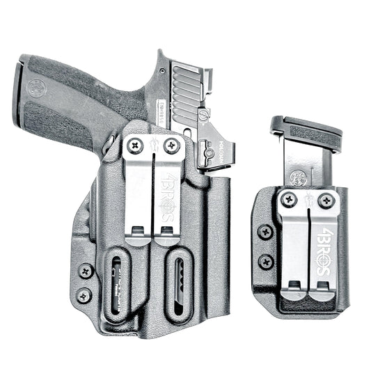 SMITH & WESSON M&P SHIELD X & TLR-7 SUB IWB HOLSTER WITH MAGAZINE CARRIER COMBO