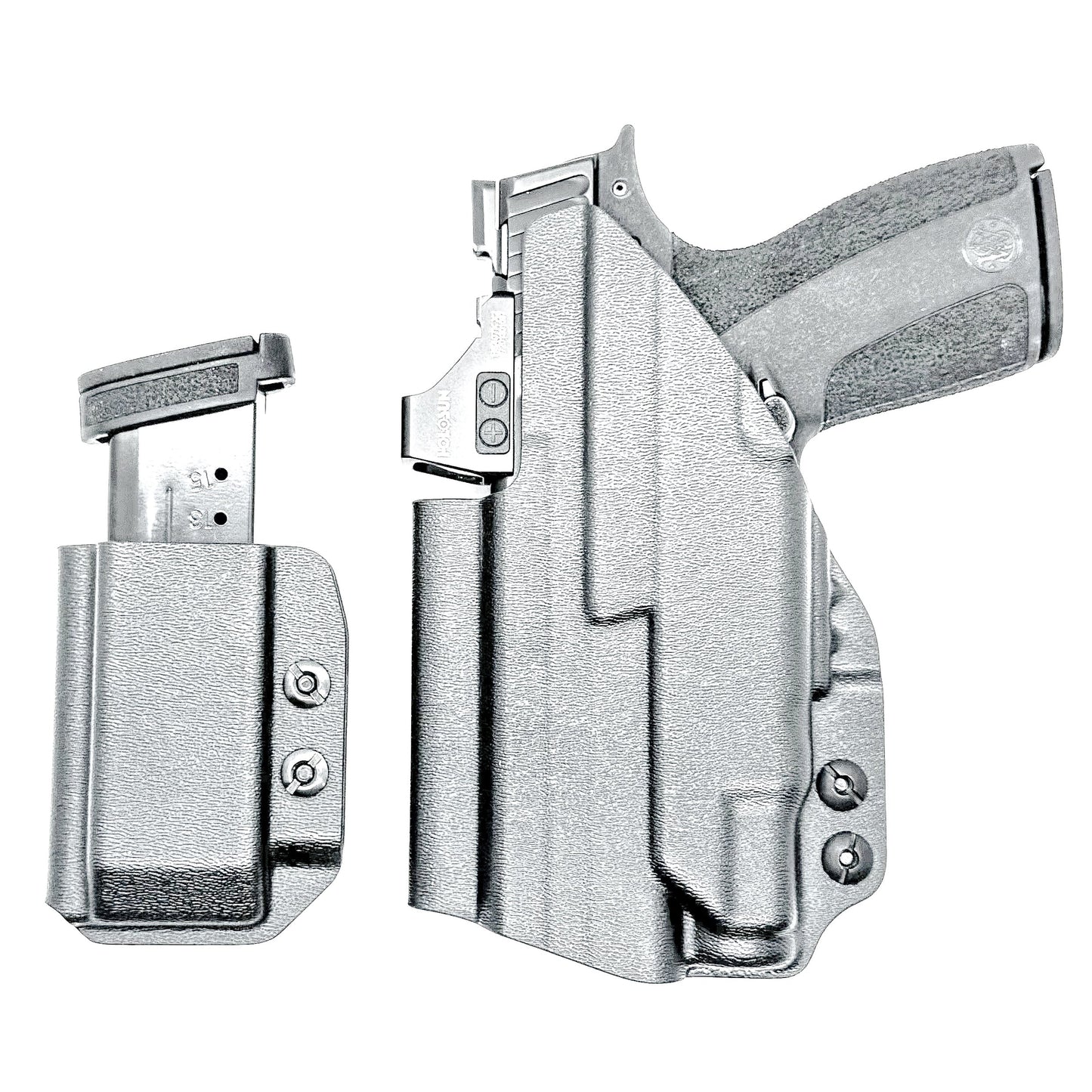 SMITH & WESSON M&P SHIELD X & TLR-7 SUB IWB HOLSTER WITH MAGAZINE CARRIER COMBO