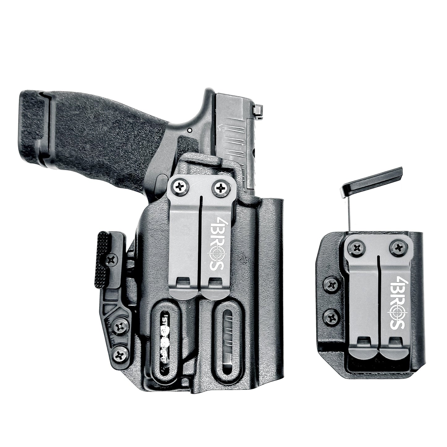 SPRINGFIELD HELLCAT PRO & 1913 TLR-7 SUB IWB HOLSTER WITH MAGAZINE CARRIER COMBO