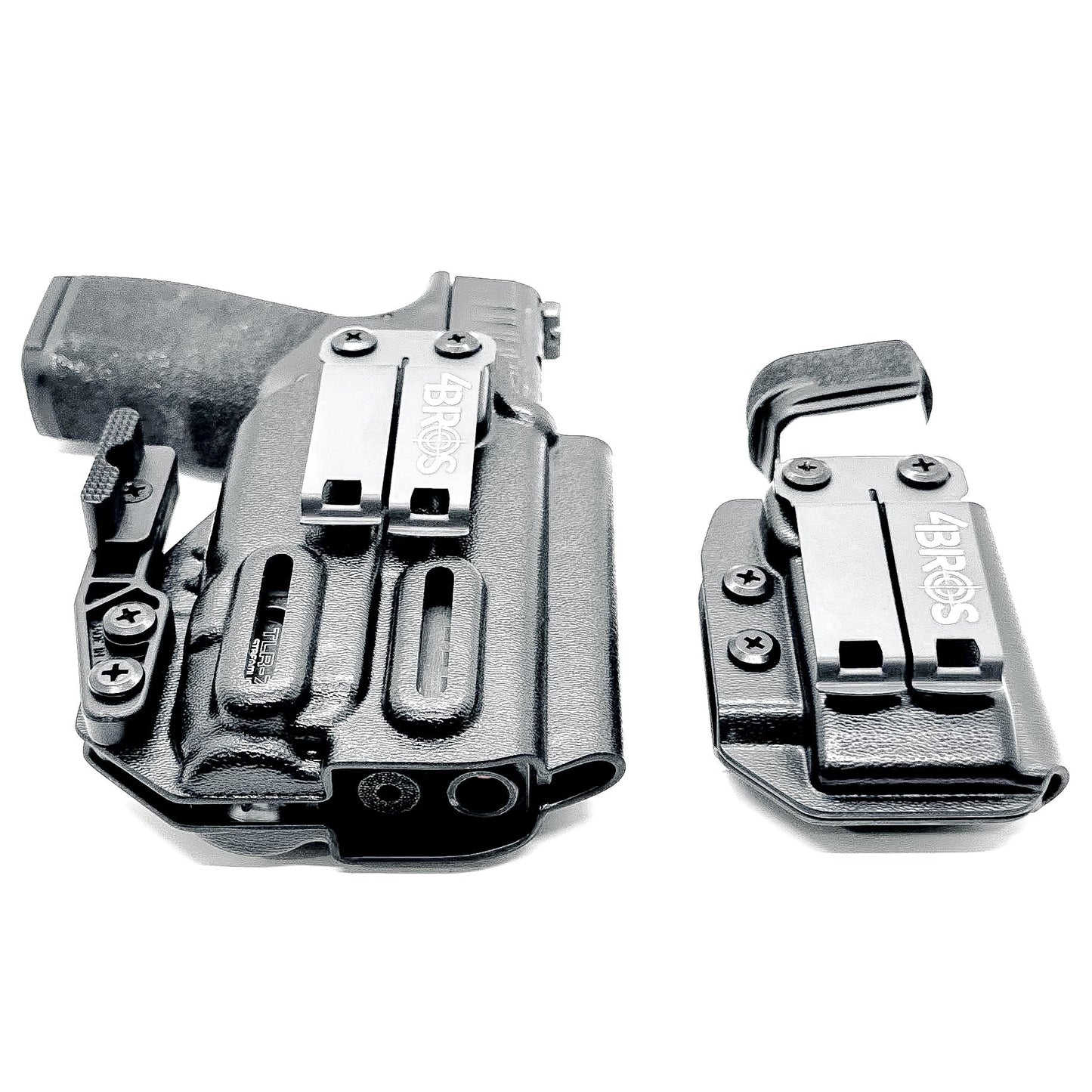 SPRINGFIELD HELLCAT PRO & TLR-7 X/A IWB HOLSTER WITH MAGAZINE CARRIER COMBO