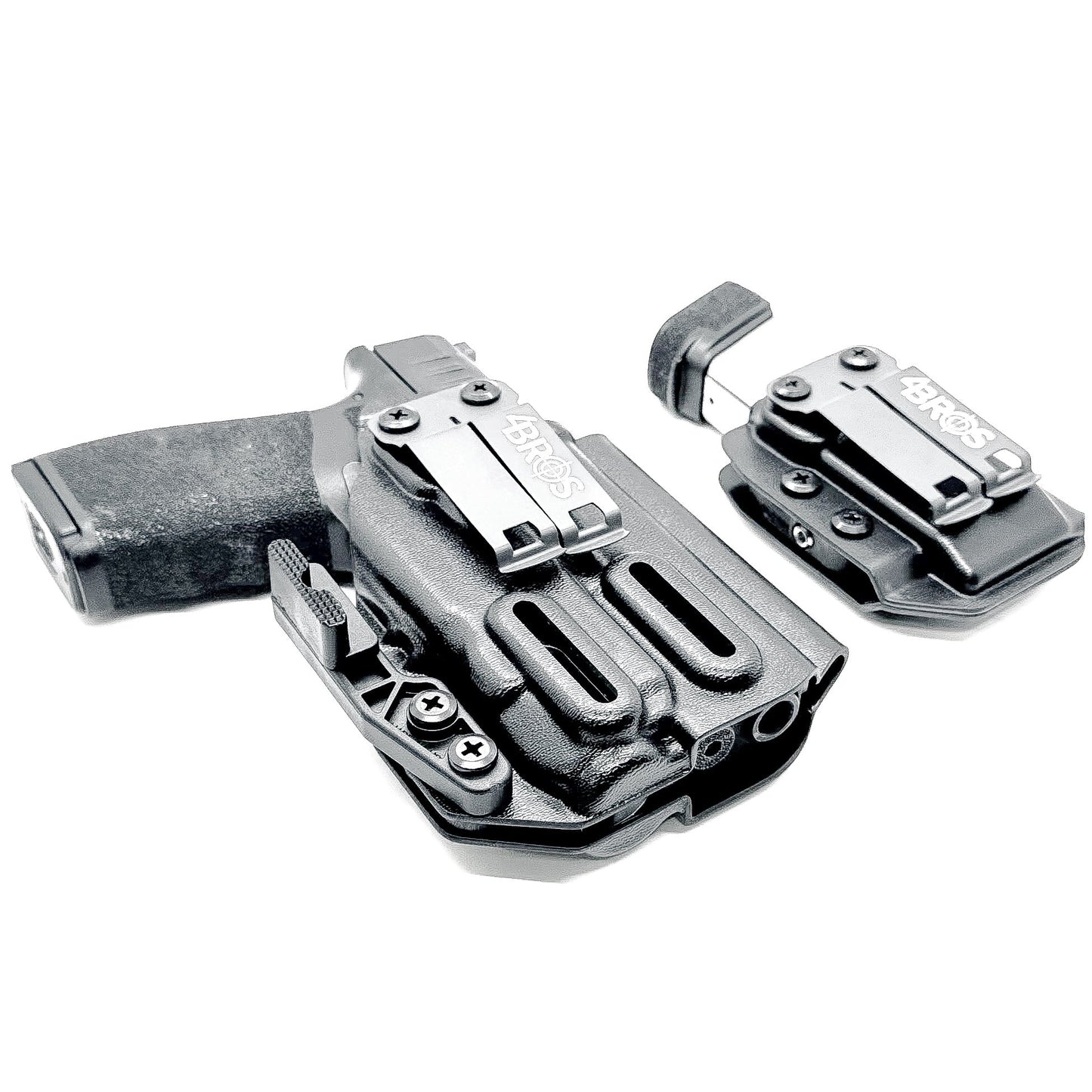 SPRINGFIELD HELLCAT PRO & TLR-7 X/A IWB HOLSTER WITH MAGAZINE CARRIER COMBO