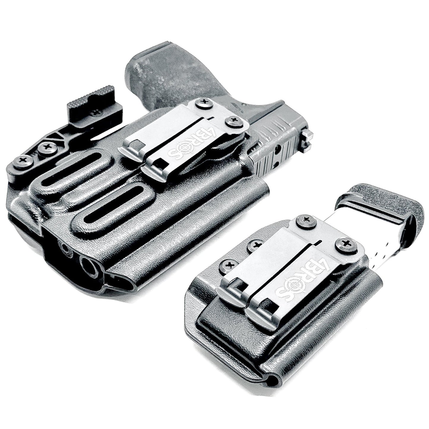 SPRINGFIELD HELLCAT PRO & TLR-7 X/A IWB HOLSTER WITH MAGAZINE CARRIER COMBO