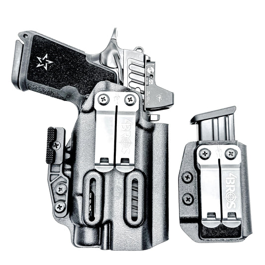 STACCATO HD C4X & TLR-7 HL-X IWB HOLSTER WITH MAGAZINE CARRIER COMBO